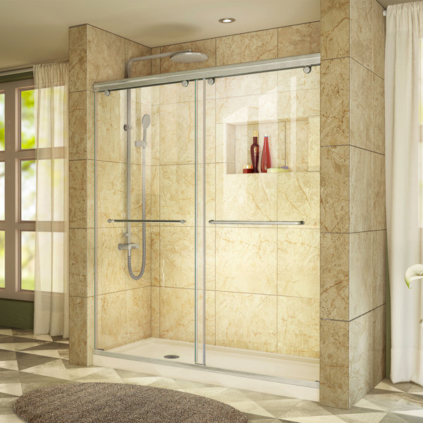 DreamLine Charisma 60" x 78.75" Rectangle Bypass Sliding Shower Door